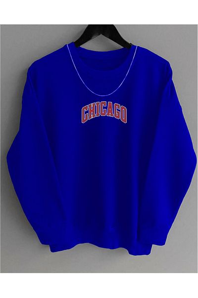 New Shine Chicago printed μαύρο μπλουζάκι