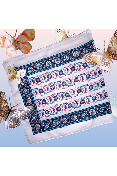 kızca Ottoman Motif Scarf