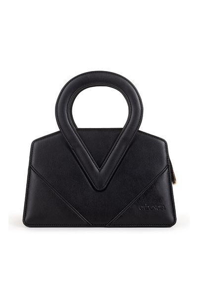 NOTHING Regulus - Hand and Shoulder Bag with Gold Metal Accessories, Adjustable Strap