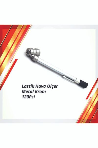 SNSTİCARET Lastik Hava Basınç Ölçer (10-120 PSİ)  (METAL)
