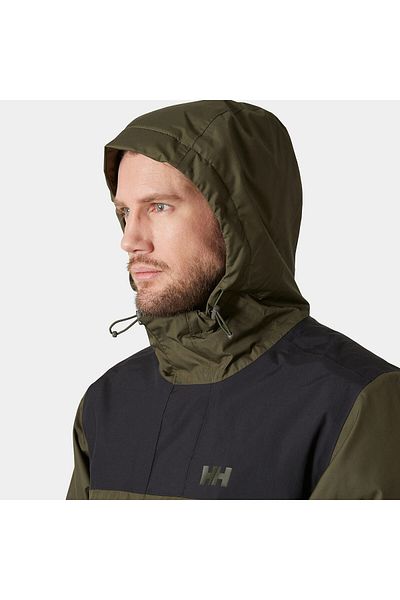Helly Hansen Vancouver Fleece Lined Men's Green Hooded Coat