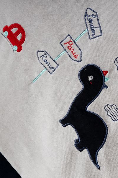 Bebitof Cotton Double Layer Fiber Filled Velvet Baby Blanket