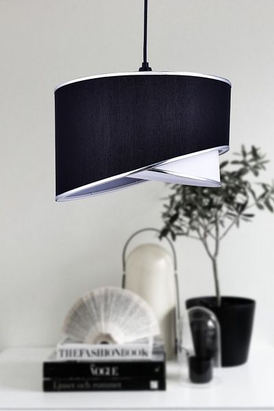 Emg DesiGn Ellipse 2 Tier Fabric Cake Chandelier Children's Room Bedroom Living Room Kitchen Hall