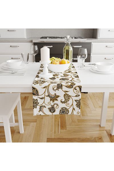 Filamente Ramadan Runner / Ramadan Pattern / Rezistent la pete - Tesatura Micropetek lavabila 140x40