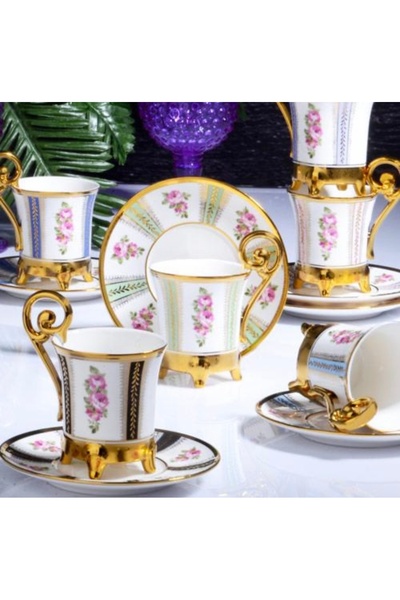 Kosova EVİMSAHANE BRİELLA KAHVE FİNCAN TAKIMI