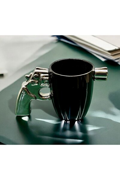 imsaconcept Silah Tabanca Temalı Kupa Bardak - Cesur ve İkonik Tasarım