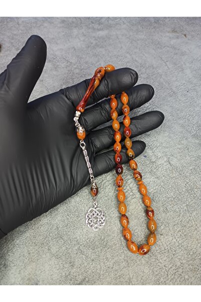 Mos Tespih Mărgele de rugăciune din chihlimbar Moire Powder