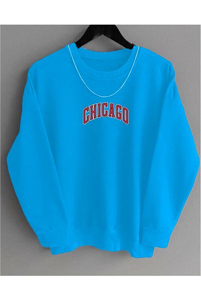 New Shine Chicago printed μαύρο μπλουζάκι