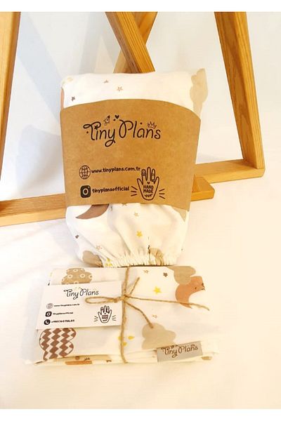 tiny plans Single Fitted Sheet Set
