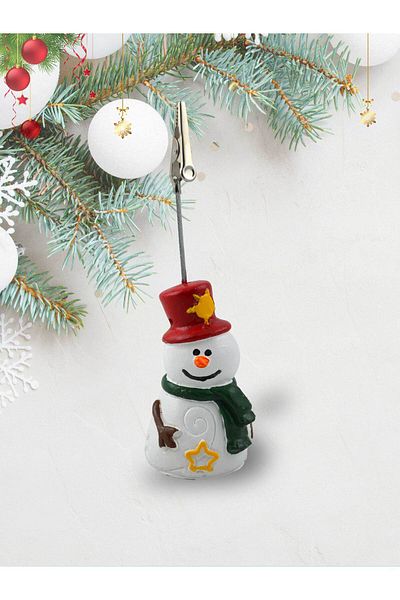 evinizin vitrini New Year's Decorative Note Holder Paper Holder - Gift