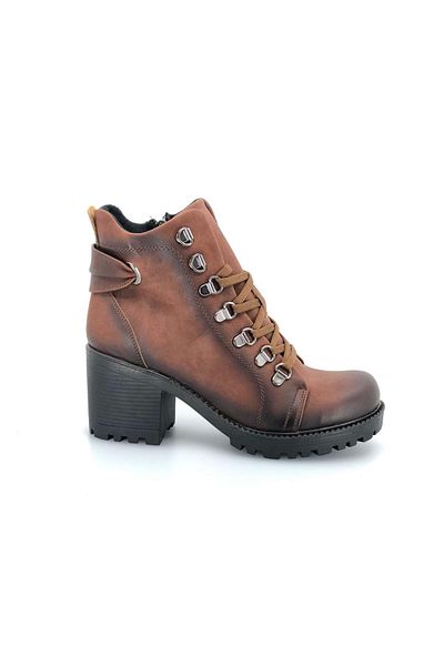 KCMN Ayakdaş 4058 - Γυναικείες Μπότες, Tan Buckle