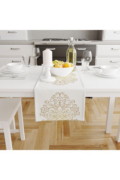 Filamente Ramadan Runner / Ramadan Pattern / Rezistent la pete - Tesatura Micropetek lavabila 140x40