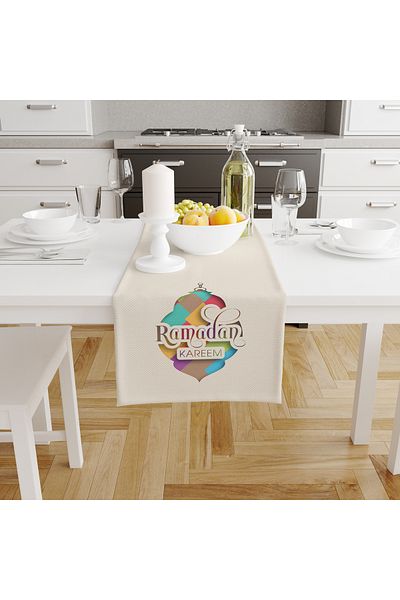 Filamente Ramadan Runner / Ramadan Pattern / Rezistent la pete - Tesatura Micropetek lavabila 140x40