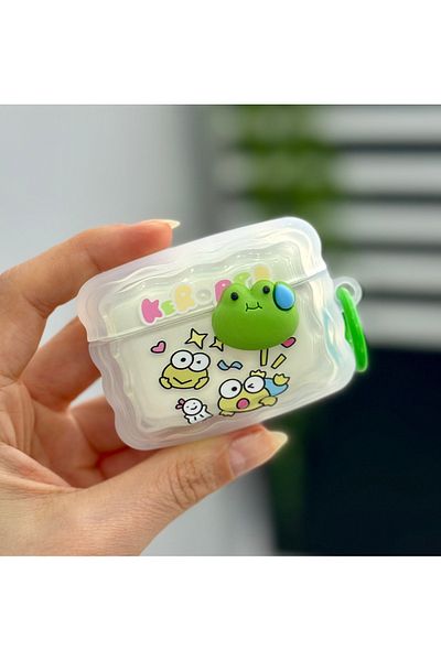 Go Aksesuar AirPods 4Th Generation Compatible Special Design Thick Silicone Protective Case