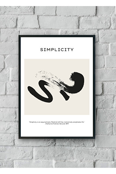 TREND "Simplicity" Poster Tablo