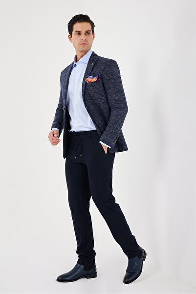 ACTUAL Blazer Slim Fit Blazer Tek Ceket 7173-SİYAH