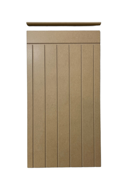 varje Dekoratif Duvar Paneli ( 54 X 100 Cm ) Boyanabilir Ahşap 6 Mm Ham Mdf D...