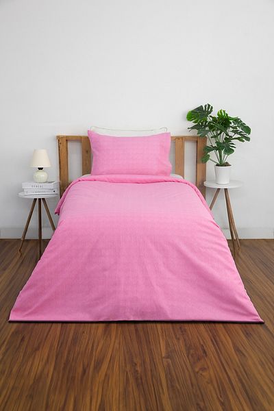 FAVORA Set cuvertură de pilota Vega Cotton Ranforce - Roz
