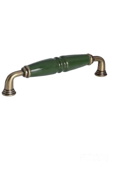 Porcellana Perla (16 سنتيمتر)-غطاء بورسلين مقبض الأثاث مقبض خزانة الحمام درج مقبض المطبخ Kulb Inci160mm-stk3086