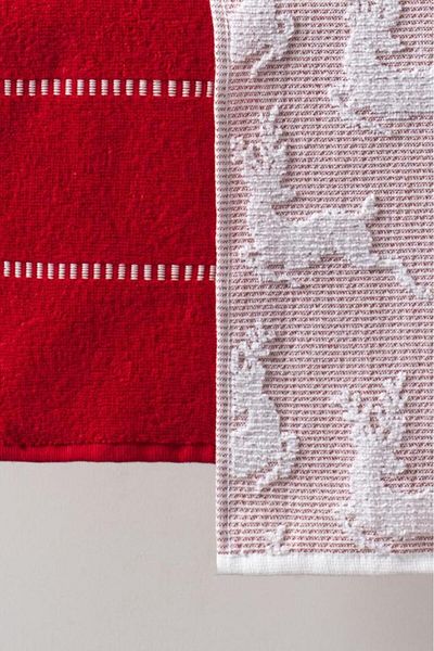 Ender Home Tulipano New Year 2-Piece Gift Towel Set – 30X50Cm
