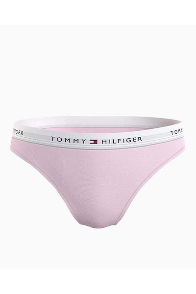 Tommy Hilfiger سراويل داخلية نسائية باللون الوردي - مريحة وأنيقة، للاستخدام اليومي مع شريط مطاطي