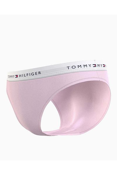 Tommy Hilfiger سراويل داخلية نسائية باللون الوردي - مريحة وأنيقة، للاستخدام اليومي مع شريط مطاطي