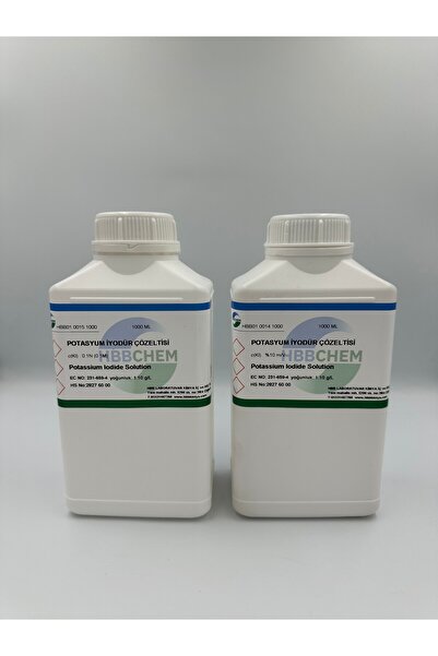 HBBCHEM potasyum iyodür çözeltisi %5 in etanol 500 ml