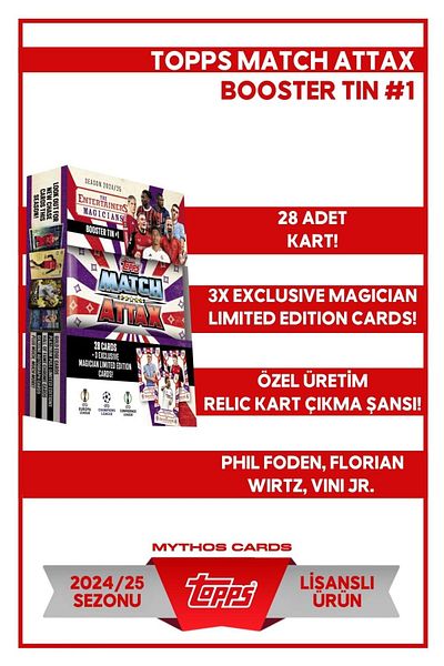 Topps Match Attax 24/25 Booster Tin - Magicians