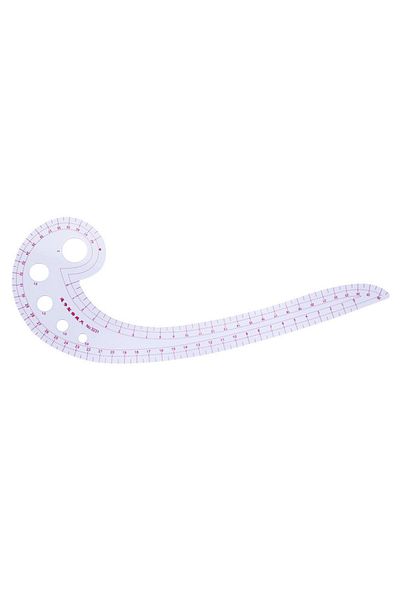 Choice 6PCS French Metric Ruler Clothing Fashion Ruler Curve Shaped Grading Rulers Sewing Tools for Sewi...