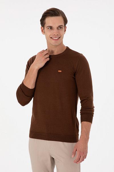U.S. Polo Assn. Men's Brown Sweater 50297040 -Vr158