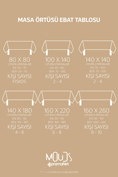 Moud's Leopard Print Suede Textured Tablecloth - Laceless Square and Rectangular