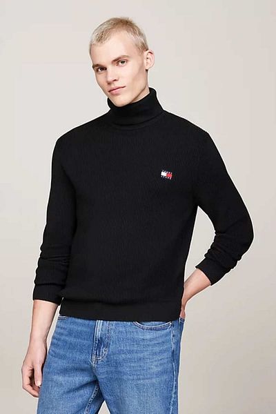 Tommy Hilfiger Men's High Top Sweater - Black
