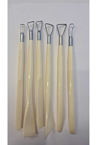 craftsy Çift Yönlü Telli Dip Alma + Ebeşuar Seti 6 'lı 20 cm  AKRİLİK