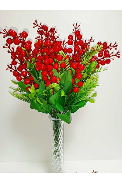 OSO HOME 1 Demet, Yapay 1. Kalitecanlı Renk Ve Gerçek Ebatlarda 40 cm 7 Dallı...