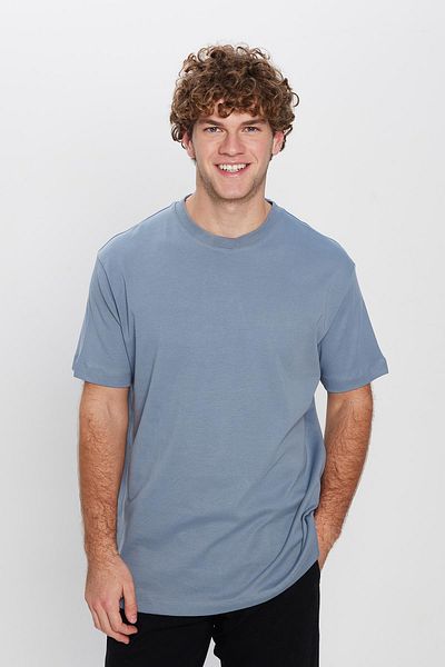 Tudors Μπλουζάκι Unisex Basic Blue - Άνετη εφαρμογή, 100% βαμβάκι, λαιμόκοψη