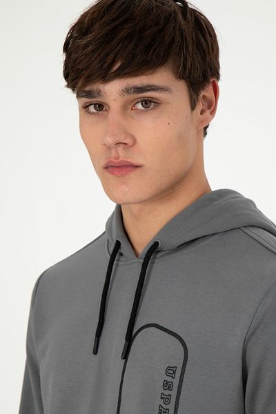 U.S. Polo Assn. Men's Gray Sweatshirt 50293310 -Vr024