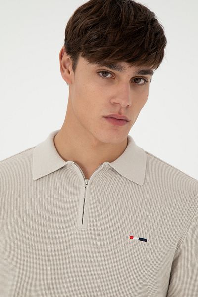 U.S. Polo Assn. Men's Stone Basic Sweater 50298266 -Vr049