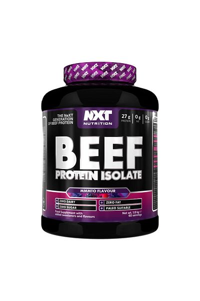 NXT Nutrition لحم بقري معزول، ممتو، 4 أرطال