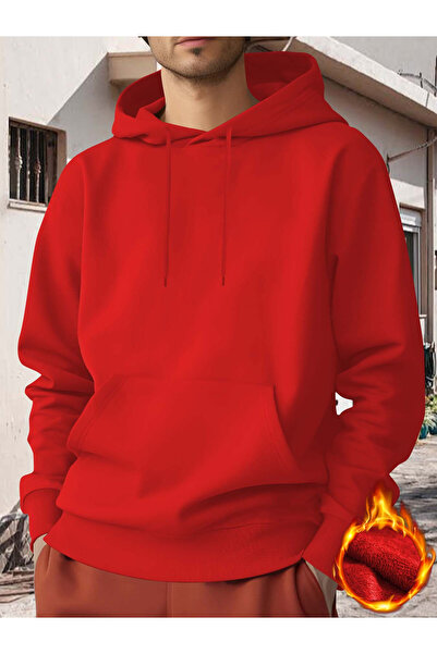 Lider Leather Hanorac simplu cu glugă - Design elegant și confortabil