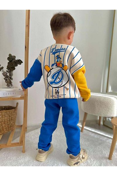 MİNİKO KİDS BOY'S LOONEY TUNES SET TRANSPORT DE IARNĂ GROS CU 3 fire