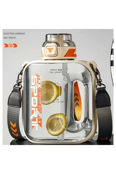 TKK Vagonlife Sports Water Bottle White 1000ml T1022
