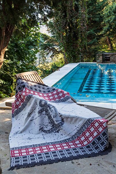 Sesli SESLİ TEK KİŞİLİK PAMUKLU BATTANİYE / ÇOCUK ODASI DENİZCİ ZİNCİRLİ BATTANİYE