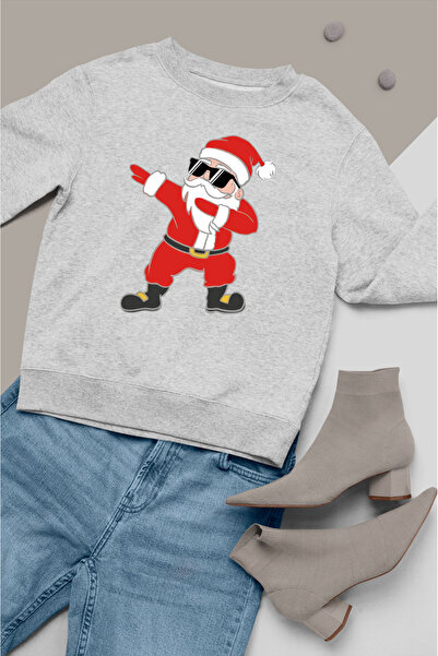 MAGORS Луд Дядо Коледа Печатен велосипеден яка 3-бутонна концепция Grimelanj ...