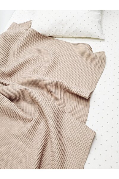 Yada Baby طقم بيكيه للأطفال والرضع بني فاتح - 100% قطن، 90x140 سم