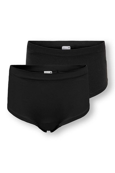 Only Kids 2 Pack Seamless Underwear - Black