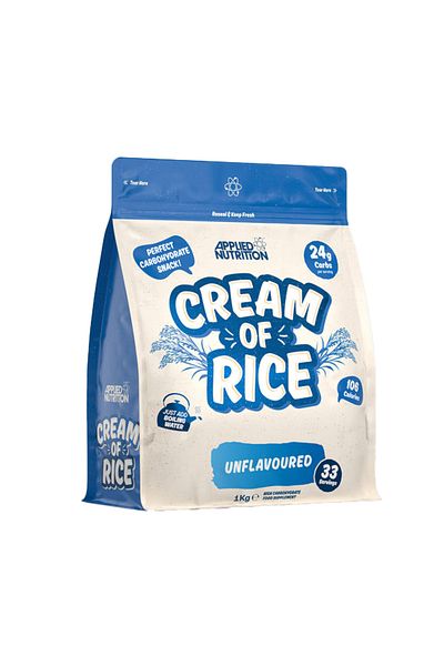 applied nutrition Cream Of Rice, Unflavored, 1 Kg | High Carbohydrate | Source Of Energy For Breakfast & Snacks
