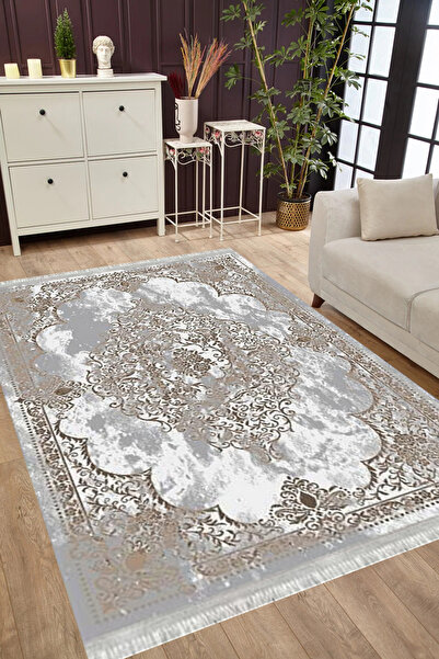 MUBO Pamuk Dokuma Taban Yıkanabilir Kaymaz Tabanlı Antibakteriyel Dijital Bas...