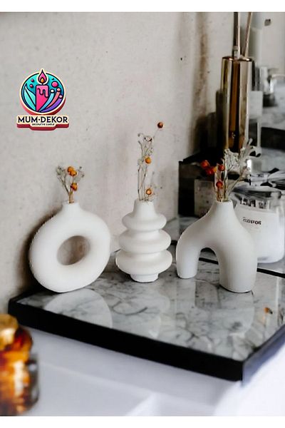 EMG DEKOR 3-Piece Minimal Vaso Set