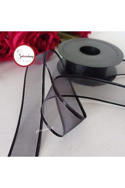 Gelincimherşey 4 Mt Satin Ribbon Organza Ribbon for Decorate (Width 2.5 cm)
