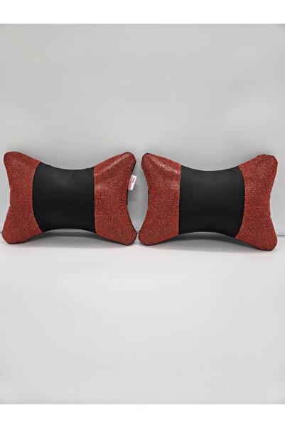 dizaynpark Pernă pentru gât din piatră roșie